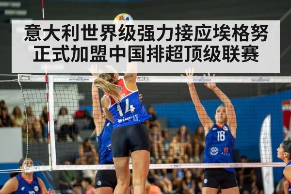 意大利世界级强力接应埃格努正式加盟中国排超顶级联赛